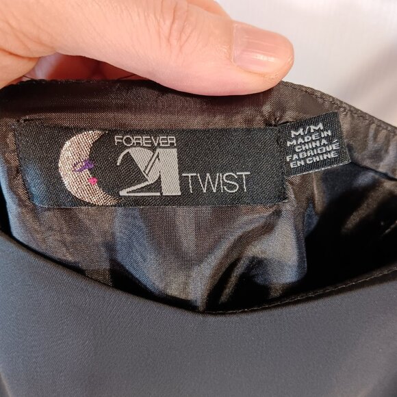 Forever 21 NWOT Black Purple Sequins Cocktail Formal Mini Dress Women's Size M - Picture 2 of 16